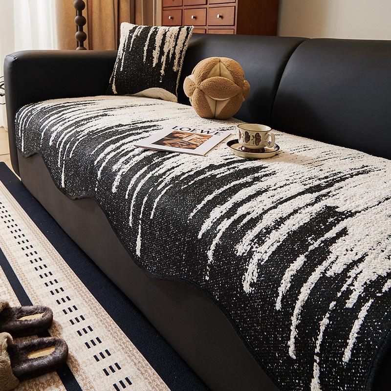 

New Special-Shaped Sofa Cushion, Universal In All Seasons, Non-Slip And Non-Slip, Straight Row, Irregular, Advanced Modern Sofa Cushion 90*70cm