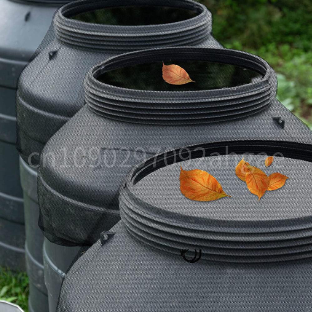 

60cm Rainwater Collector Net Cover Anti-insect Nylon Water Tank Filter Insect Net Bag Anti-fall Leaves Practical Garden Supplies China Mainland