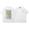 One Piece Roronoa Zoro Color Block Typography TShirt Men Women Cotton Anime Graphic Tee Oversized Casual Streetwear Top