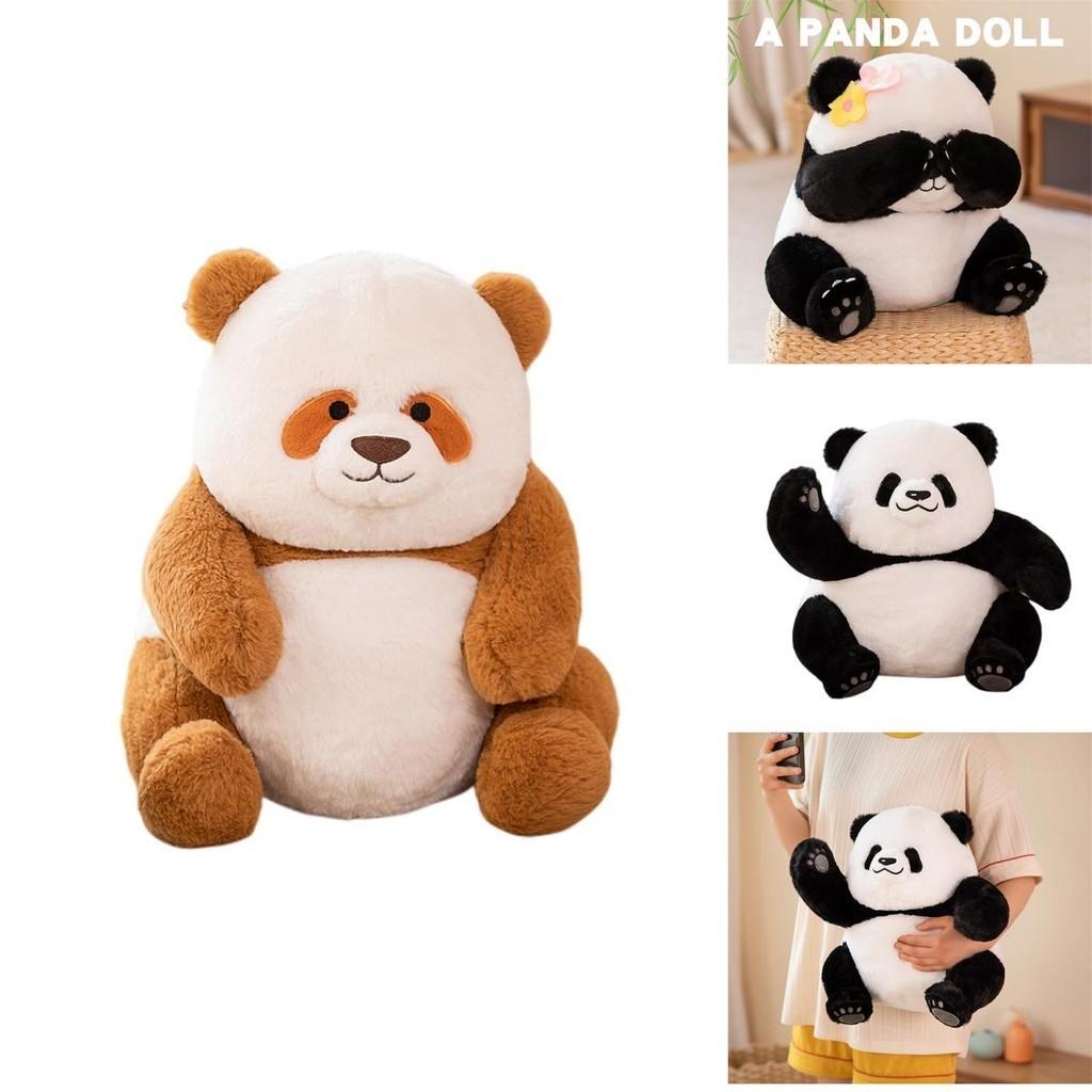 Cute And Realistic Panda Plush Toy With Pp Cotton Filling Perfect Birthday Gift For Kids