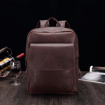 Zaino Coreano alla Moda da Uomo Zaino Retro Casual per Computer Zaino da Studente Borsa da Viaggio