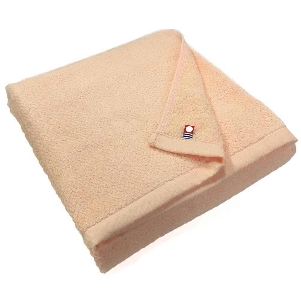 Imabari Towel Supple Bath Towel M 100 Colors Professional 16 Salmon Pink (Yellow-Orange), 70x130cm, Color, Available, Lightweight, Thin, Grade,