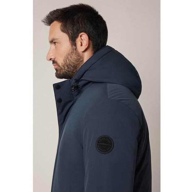 Куртка переходная Lancerto Куртка Lenzburg темно-синего цвета