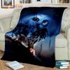 3D Cartoon Cute Owl Series HD Blanket,Soft Throw Blanket for Home Bedroom Bed Sofa Picnic Travel Office Rest Cover Blanket Kids