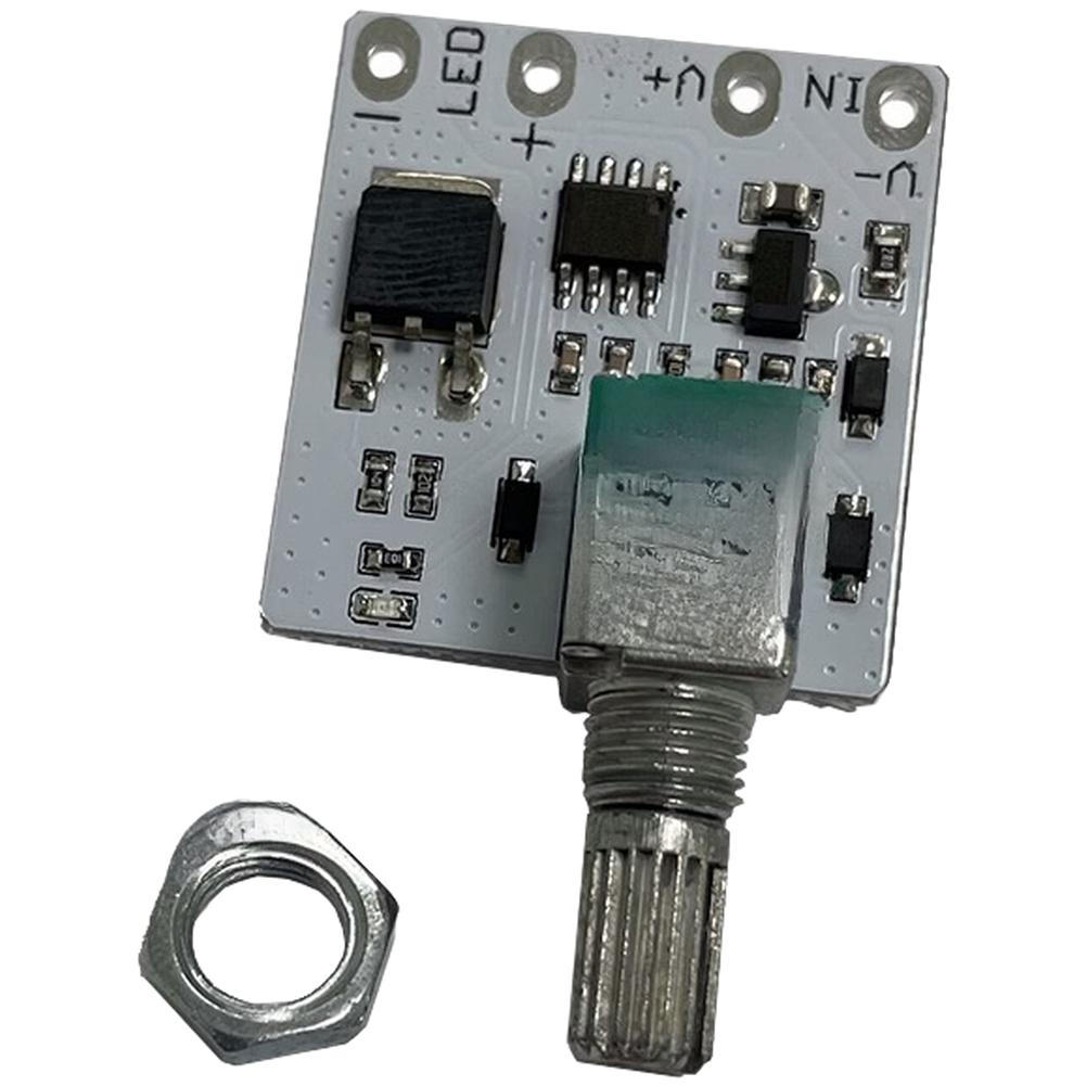 LED Dimmer Module With Switch Board Brightness Knob Adjustable For LED Strip For Test Measurement Tool Accessory