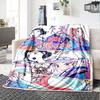 Customizable KPop Demon Hunters31 Throw Blanket – Personalized Name, All-Season Cozy Snug Blanket, Machine Washable, Personalized Blanket