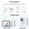 Wireless Real-time Video Baby Monitor 2 Way Audio Upgraded Camera Baby Monitor  Babysitter