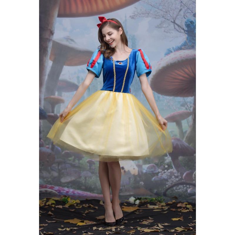 Halloween Costume Snow White Costume Adult Costume Queen Costume Princess Dress Performance Costume