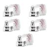 5PCS Bias Tape Foot Portable Multifunction Adjustable Width Stainless Steel Bias Binding Foot