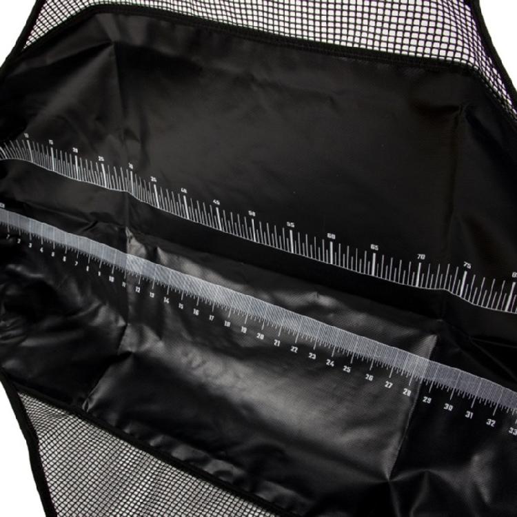 Fish Weigh In Bag for Fishing Heavy Duty Fish Transport Bag Fish Weigh Slings Bag Meshes Fish Transport Bag with Ruler