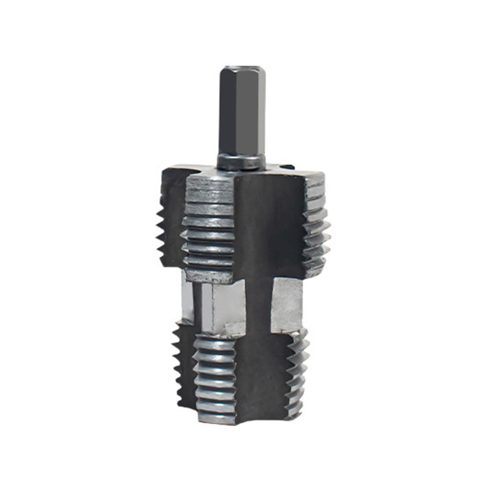 

Электродрель Совместимый ПВХ Труборез ПВХ Нарезчик Резьбы Инструмент Пластиковая Труба Метчик Плашка Труборез Аксессуары