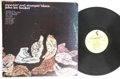 LP Record JOHN LEE HOOKER - Moanin' And Stompin' Blues KS1085 KING 1976 US Blues Used
