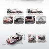 372 Particles White Assembled Building Block Sports Car 6-year-old Boys Like A Toy Gift