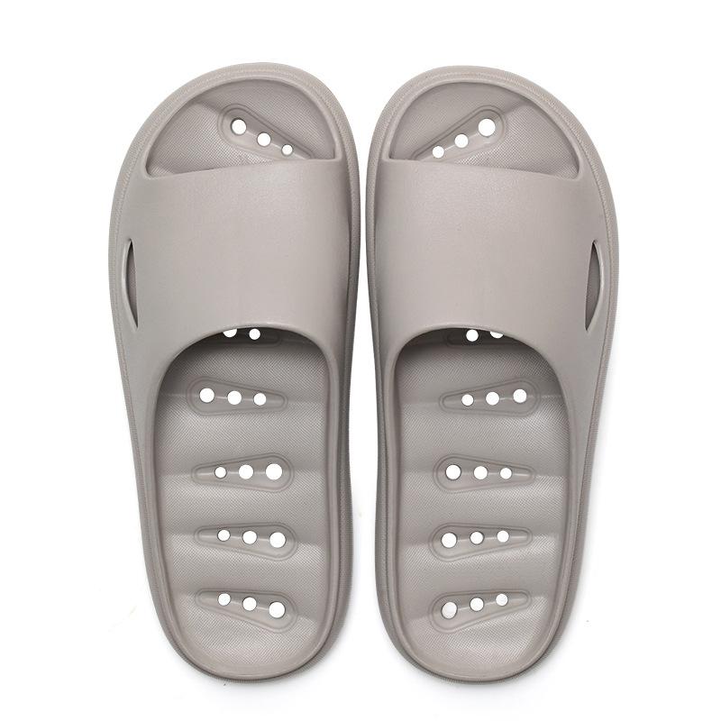 

Главная Мужские и женские нескользящие тапочки для ванной Летние тапочки для ванной в помещении с защитой от протекания из ЭВА, износостойкие 40-41