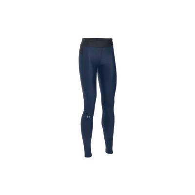 Under Armour HeatGear Compression Training Fitness Pants Women Bottoms Navy-Blue 1297910-410