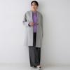 Untitled Cashmere Blend Collarless Made in Camel Size 02 15391004 Women's Coat, Japan, (042), (M),