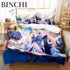 Game Genshin Impact Bedding Set 3D Printed Comforter Duvet Cover Sets Pillowcase Twin Full Queen King Duvet Covers Drop Ship