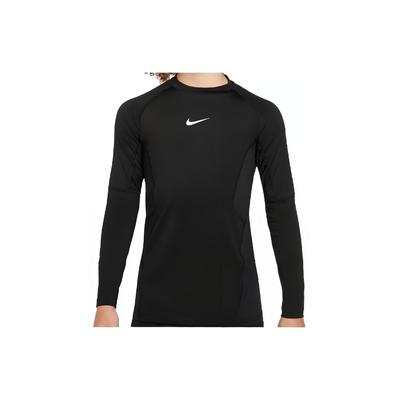 Kids Long Sleeve Slim Fit Quick Dry T-Shirt Kids Tops Black FJ6822-010