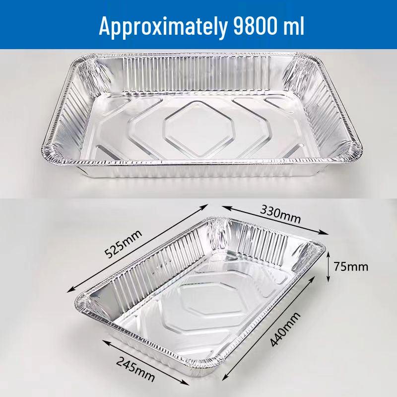 Kashicong Heavy-Duty Square Aluminum Foil Pans