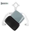 Aluminum Rear Cargo Rack & Backrest for Yadea Guanneng E8/E9/E10 Electric Scooter