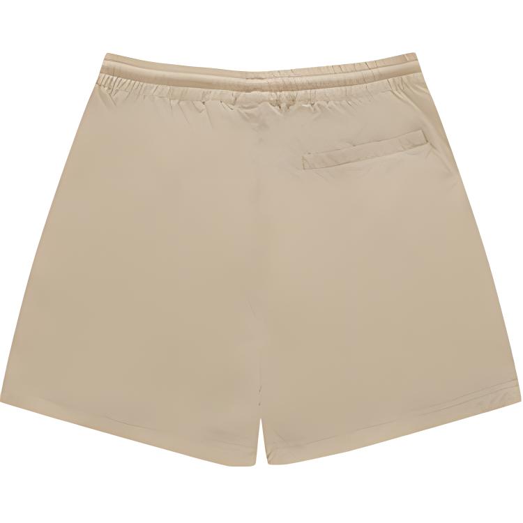 Fila Fusion SS24 Woven Solid Color Lace-Up Sports Casual Shorts Women Shorts Light-Bean-Mud-Brown T11W423805FBG