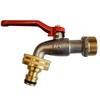3/4 Ball Valve with Lever and Quick Connector for Garden Watering