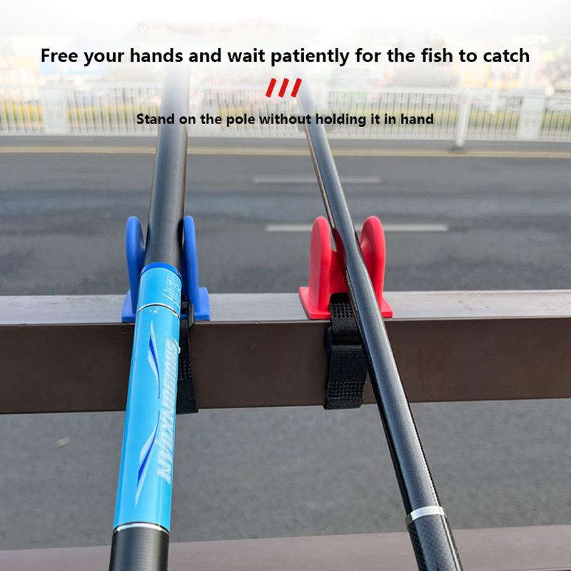 U/A-Shaped Fishing Rod Support Portable Fishing Pole Rack Tpe Fishing Feeder Pod Stand Fishing Rod Holder Gear Accessories