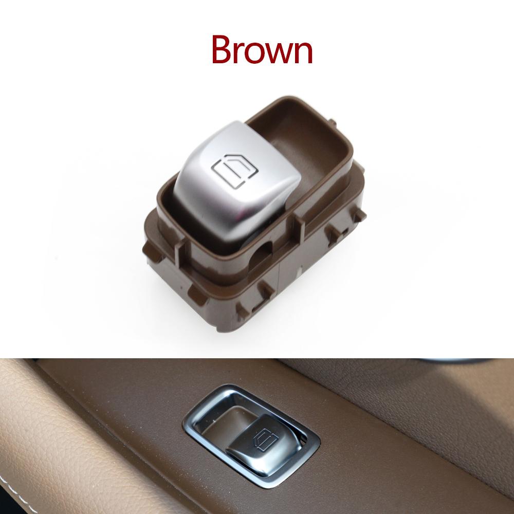 

A2059056811 Car Power Electric Window Lifter Control Switch For Mercedes BENZ C E GLC CLS Class W205 W253 W213 W257 C200 C260 коричневий