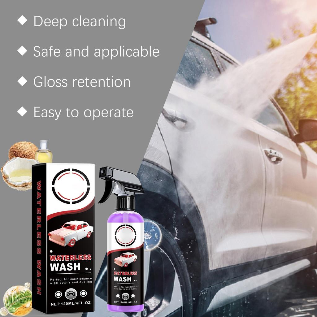 Car Tire Gloss Spray Car Tire Decontamination Polishing Maintenance Brightening Liquid Coating Agent 120ml