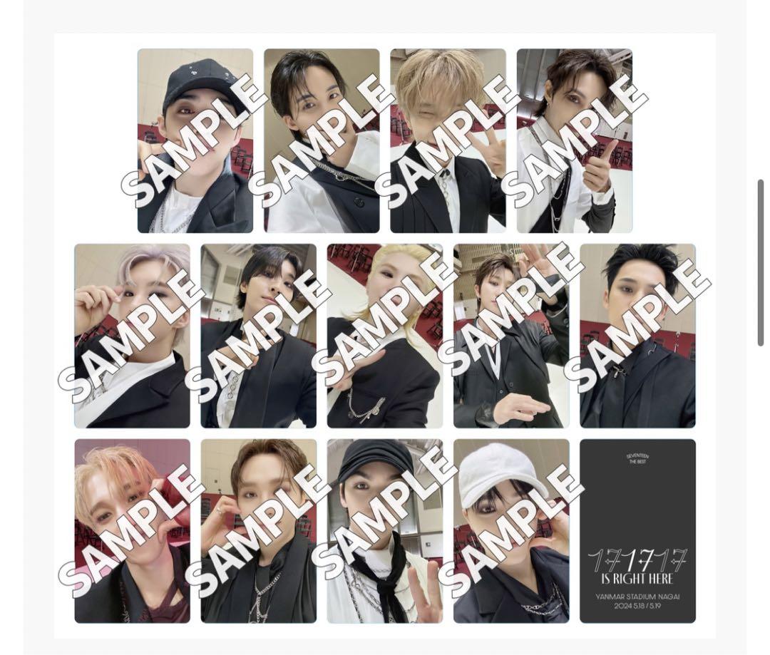 

[USED] SEVENTEEN Nissan Stadium Visitor Exclusive Trading Card