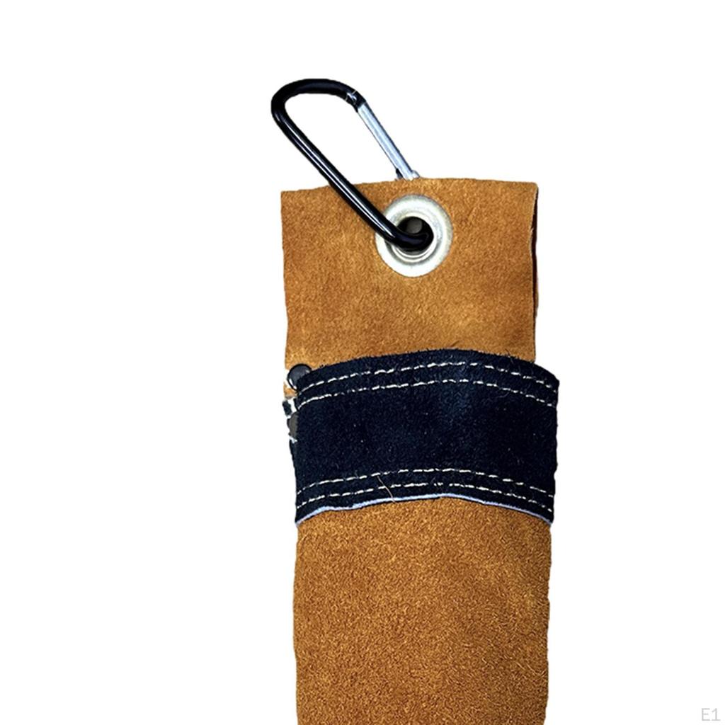 Welding Rod Storage Leather Tool Bag for Tools Protection Welder