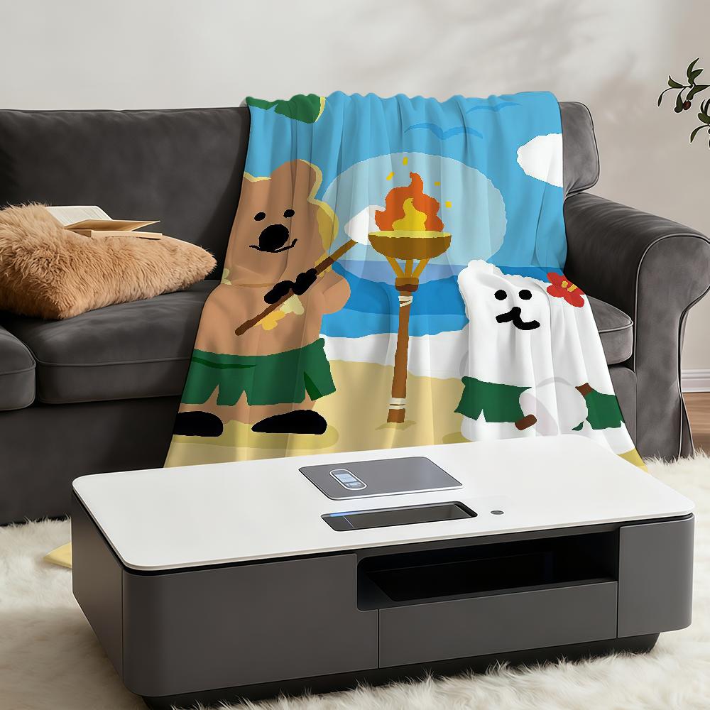 Cute Blanket Throw Super Cosy Plush D-DDinotaengS-ES Living Room Sofa Couch Childish Birthday Gifts