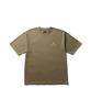 Snow Peak New Standard Logo Short Dark XL T-Shirt NSD-TS-25AU003, Sleeve, Men's/Women's, Beige,