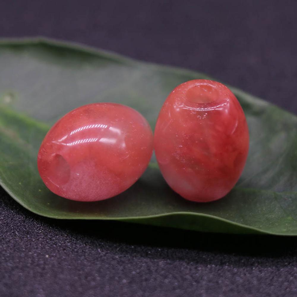 

Натуральный камень Агатовые бусины с большими отверстиями 16x18 мм Кристалл Розовый Кварц Агаты Содалит Свободные бусины для изготовления ювелирных изделий DIY Ожерелье Браслеты Аксессуары 2Pcs/16x18mm-Red