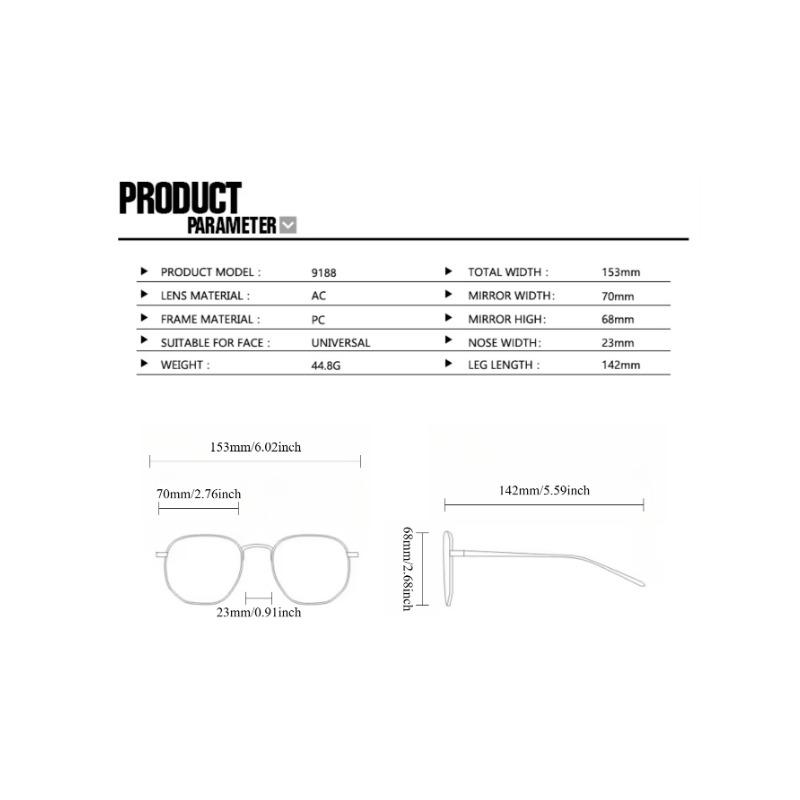 Personality Cool Trend Big Frame Fashion Women's Sunglasses Street Hip Hop Cool Men's Accessories