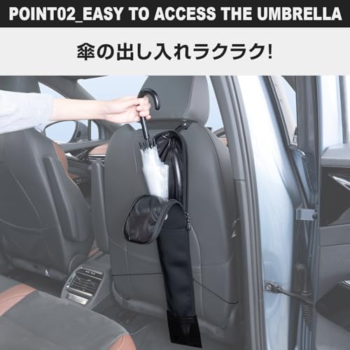 SEIWA OUTDOOR PRODUCTS Umbrella Case (OD48) - Car Accessories - Hanging Type, Stitched, Holds 3 Umbrellas, Easy Access, Umbrella Holder, Umbrella Cove