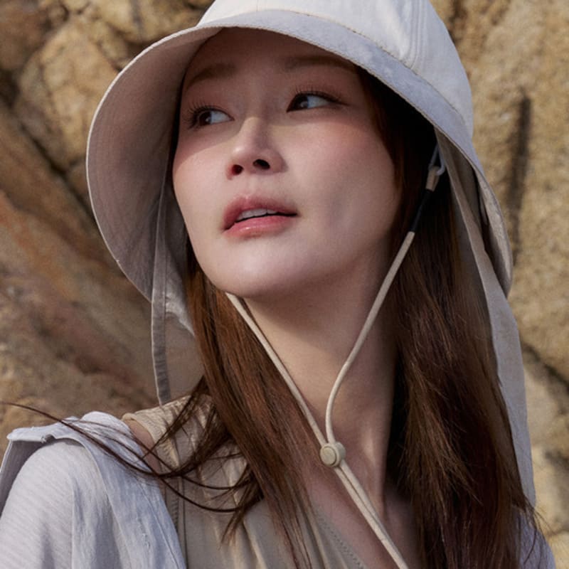 

WHITE SANDS Зеленый лейбл Водонепроницаемая защита от солнца УФ Двухцветная шляпа-ведро Dorans (4 цвета) BLACK_Free