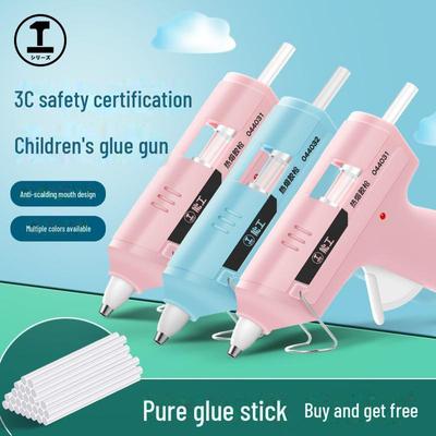 Heißklebepistole von Green Forest mit hochviskosen 7-mm-Sticks für Heimwerker-, Bastel- und Kinderprojekte