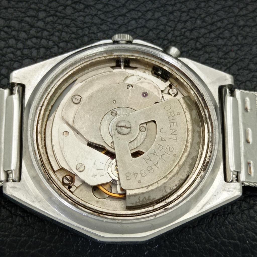 VINTAGE ORIENT AAA CRYSTAL AUTOMATIC JAPAN MENS ORIGINAL DIAL WATCH A706948-1