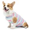 Yousheng Dog Weaning Suit Stripes Pattern Wound Recovery Elastic Pet Surgery Recovery Suit Pet Supplies