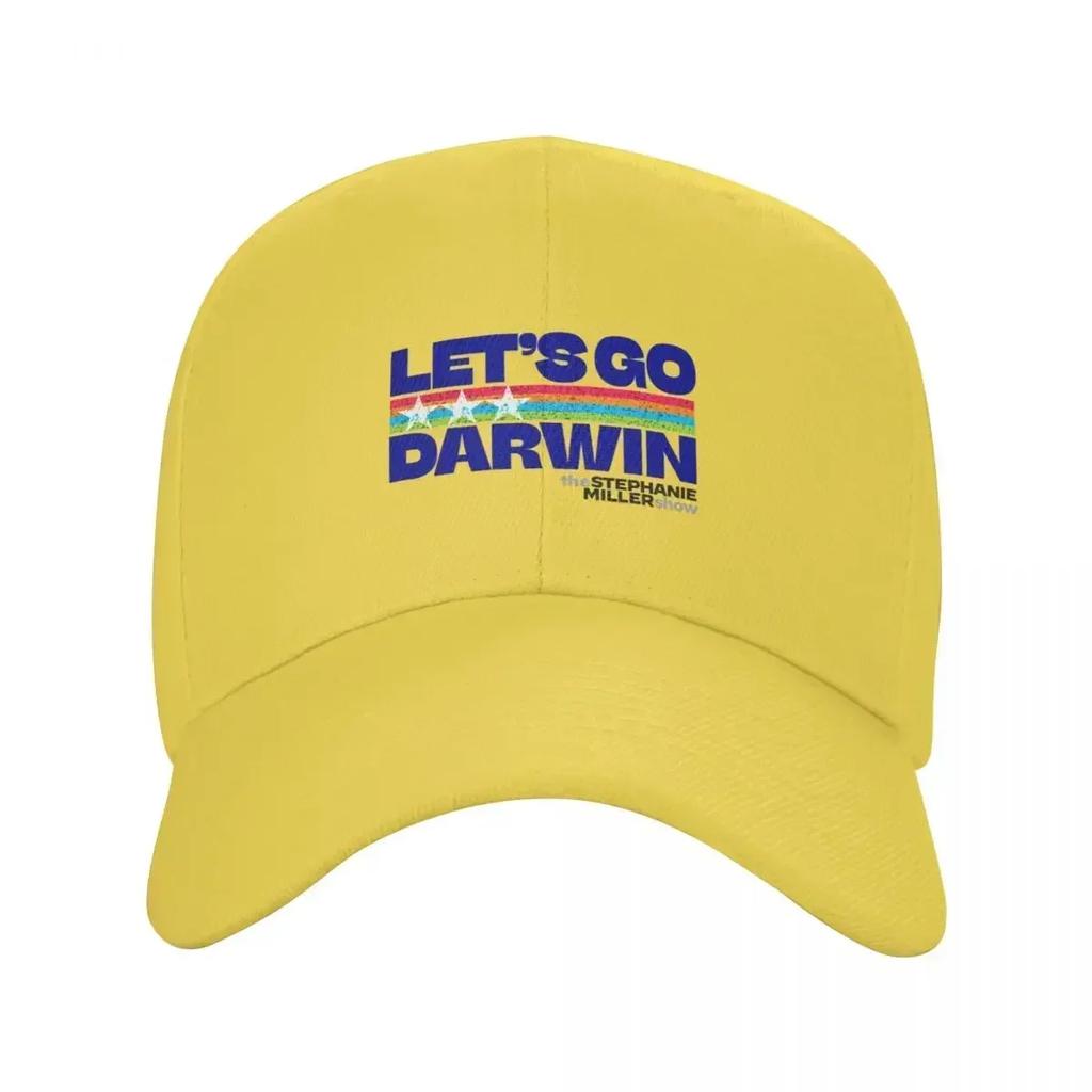 Let's Go Darwin Version 3 Baseball Cap fishing caps man Rugby Snapback Cap Luxury Brand Golf Men Women's