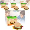Colorful Diy Felt Burger Toy Set For Creative Play And Imaginative Sandwich Fun
