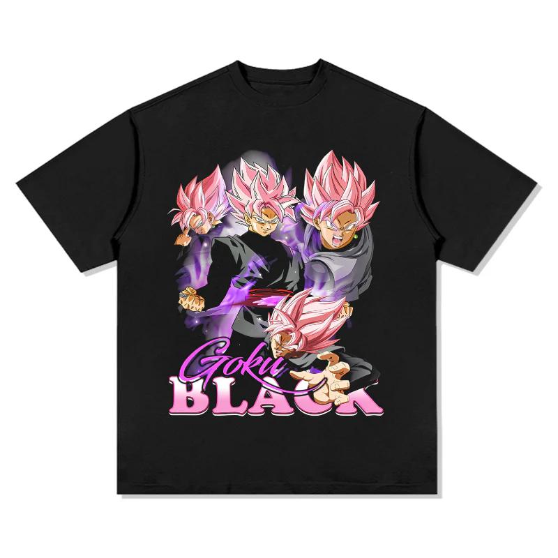

Супер Сайян Розе Множественные Формы Dragon Ball Goku Black Футболка Эпичная Графическая Футболка С Круглым Вырезом Хлопок Уличная Мода Топы S