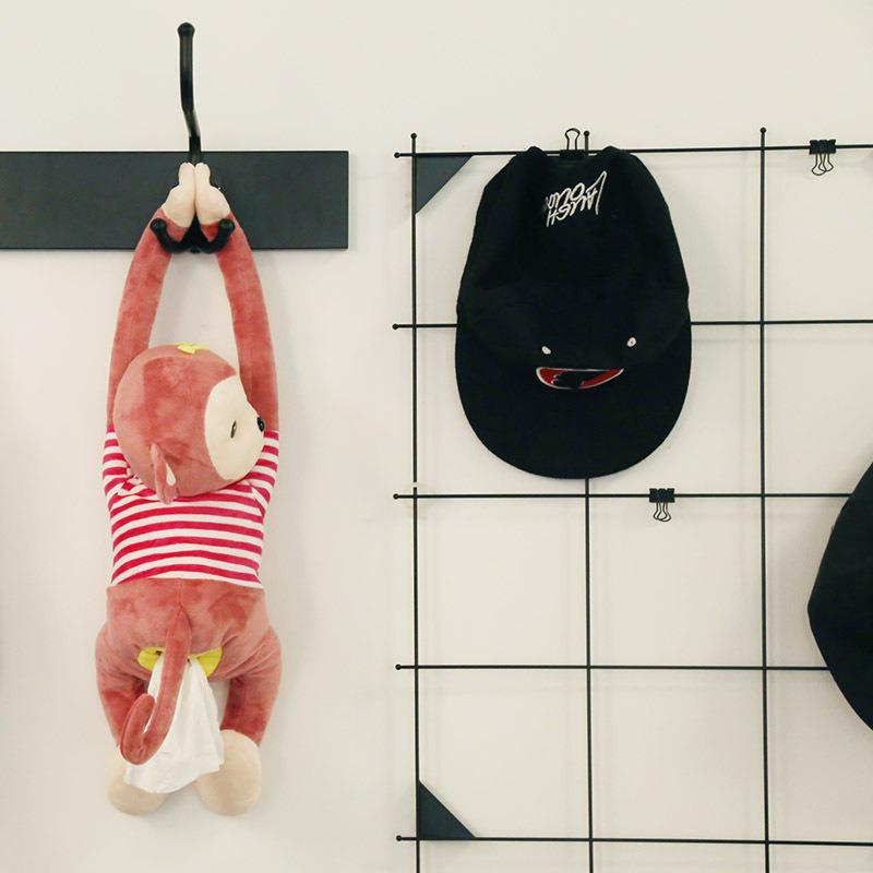 

Диспенсер для серветок у машину Мавпочка Піппі – Милий підвісний мультяшний тримач на спинку сидіння для туалетних кімнат.