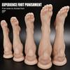 Übergroßer Silikon Fuß & Bein Anal Dildo – Lebensgroßes Fetisch Sexspielzeug für Männer Frauen, Extrem Analer Trainer für Erwachsenen Rollenspiel, Körperverträglicher Dicke Anal Plug