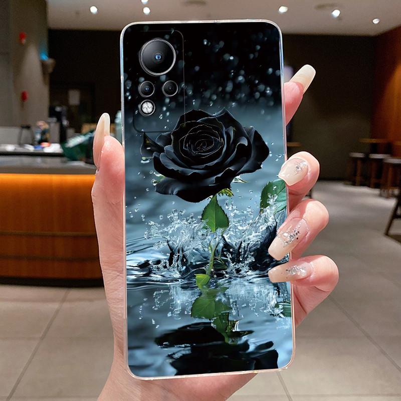 Casing For Infinix Note 12 G88 X663 X663C X663D Cover Luxury Dragon Cute Cool Boys Girls Transparent Soft TPU Phone Case Shells