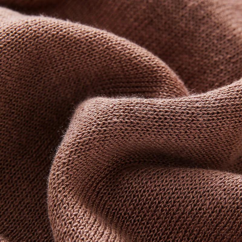 Zhaojun Linen Blend Polo Knit Short Sleeve Cardigan