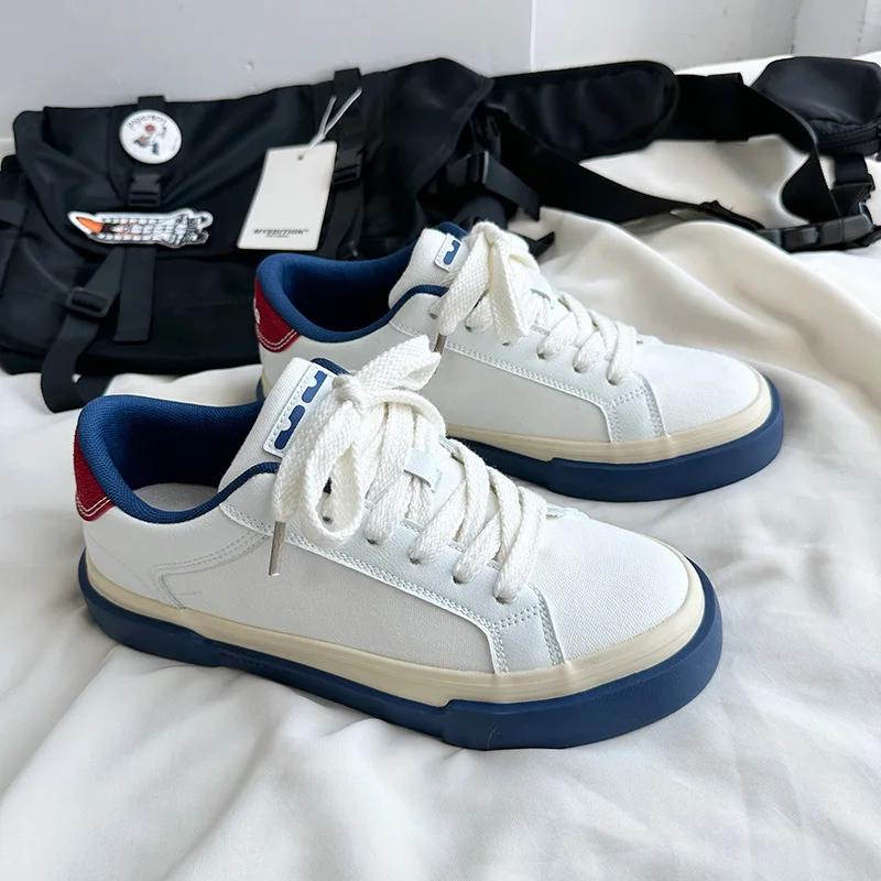 Fashion Men ShoeAutumn Men Sport Shoe Fashion Lowtop Canvas Shoe Breathable Board Shoe Men Tennis Shoe Women Sneakerzapatillas De Hombre