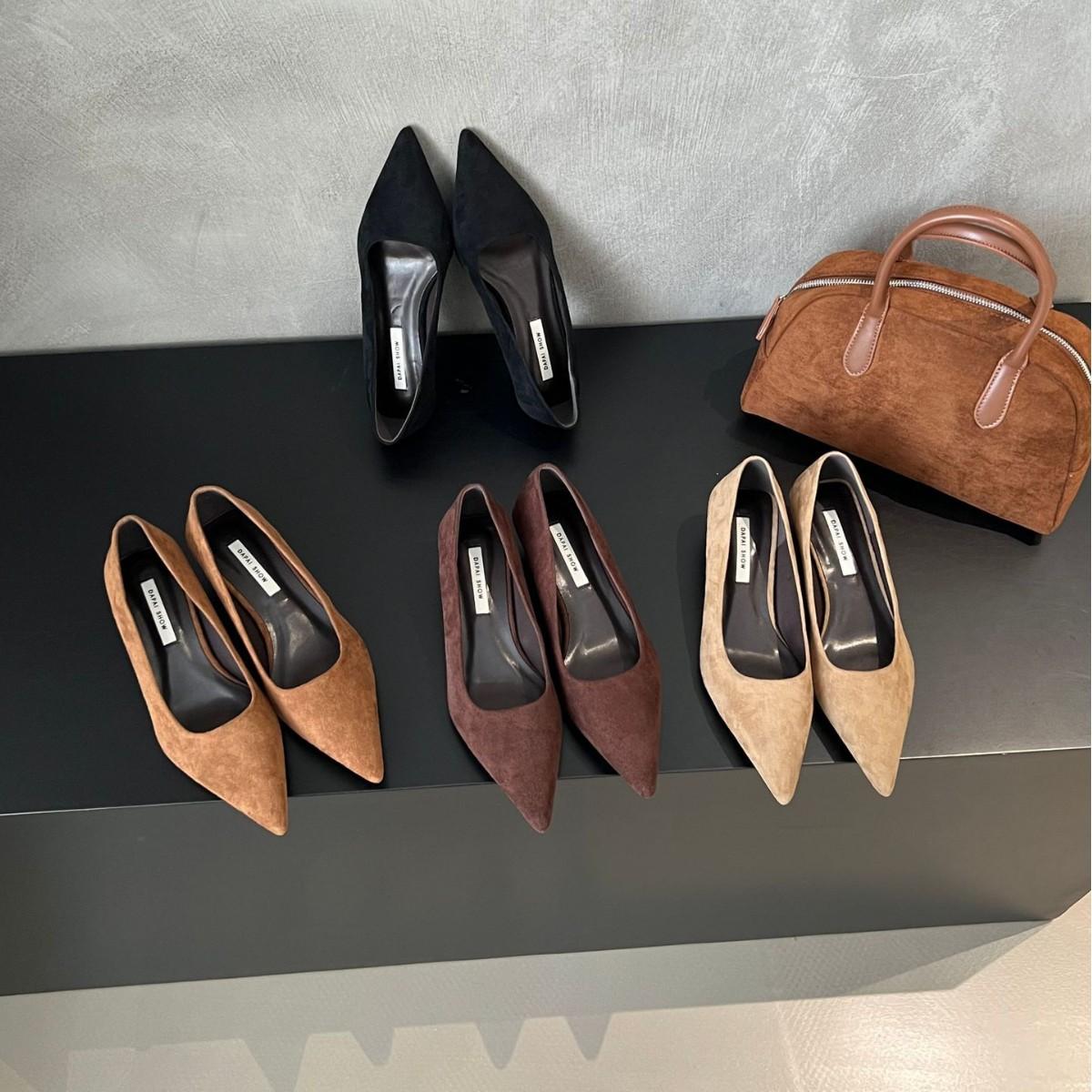 

2025 новая французская короткомордая карликовая кошка с неглубоким ртом, универсальные туфли-лодочки для работы, для профессиональных женщин 39 абрикосовый