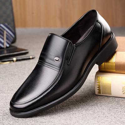 Chaussures habillées pour hommes à bout pointu, chaussures décontractées pour hommes, chaussures Oxford en cuir artificiel marron et noir